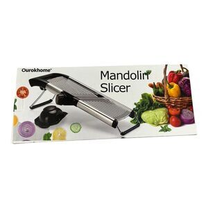 Ourokhome Mandolin Food Slicer Adjustable Thickness for Vegetables Cheese Fruits